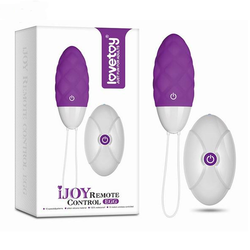 TRỨNG RUNG ĐIỀU KHIỂN TỪ XA LOVETOY IJOY CAO CẤP MỀM, ÊM