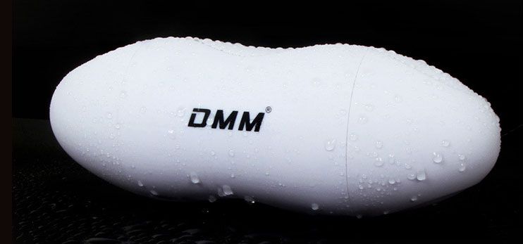 ÂM ĐẠO GIẢ CẦM TAY SILICON 2 ĐẦU DMM   NHẬT BẢN ĐEN TRẮNG