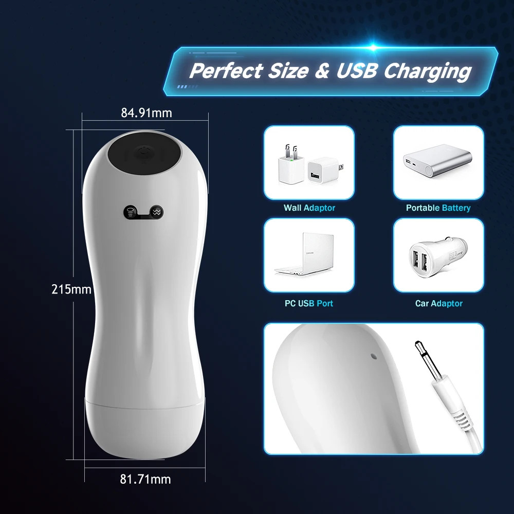 cốc thủ dâm tự sướng cho nam Xiaobai rung, co lại và tự động tạo nhiệt. cốc thủ dâm tự sướng cho nam Xiaobai đồ chơi tình dục nam nhanh chóng chiếm được cảm tình của cánh mày râu với chế độ hút mạnh mẽ mang lại cảm giác chân thực sẽ làm hài lòng phái đẹp. cốc thủ dâm tự sướng cho nam Xiaobai bị kích thích bởi ham muốn khi quan hệ tình dục. cốc thủ dâm tự sướng cho nam Xiaobai được trang bị lực hút tự động và là sản phẩm được ưa chuộng trong thời gian gần đây. Đây là mẫu đồ chơi tình dục mang lại khoái cảm cực độ cho nam giới. Mời bạn tham khảo mục lục dưới đây để biết thông tin chi tiết về mẫu đồ chơi tình dục này.